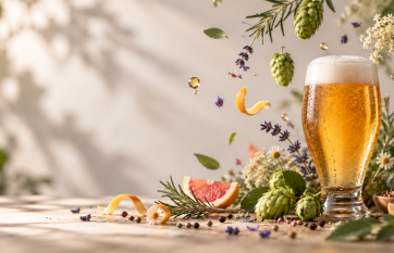 Flowers, herbs, spices.. and beer